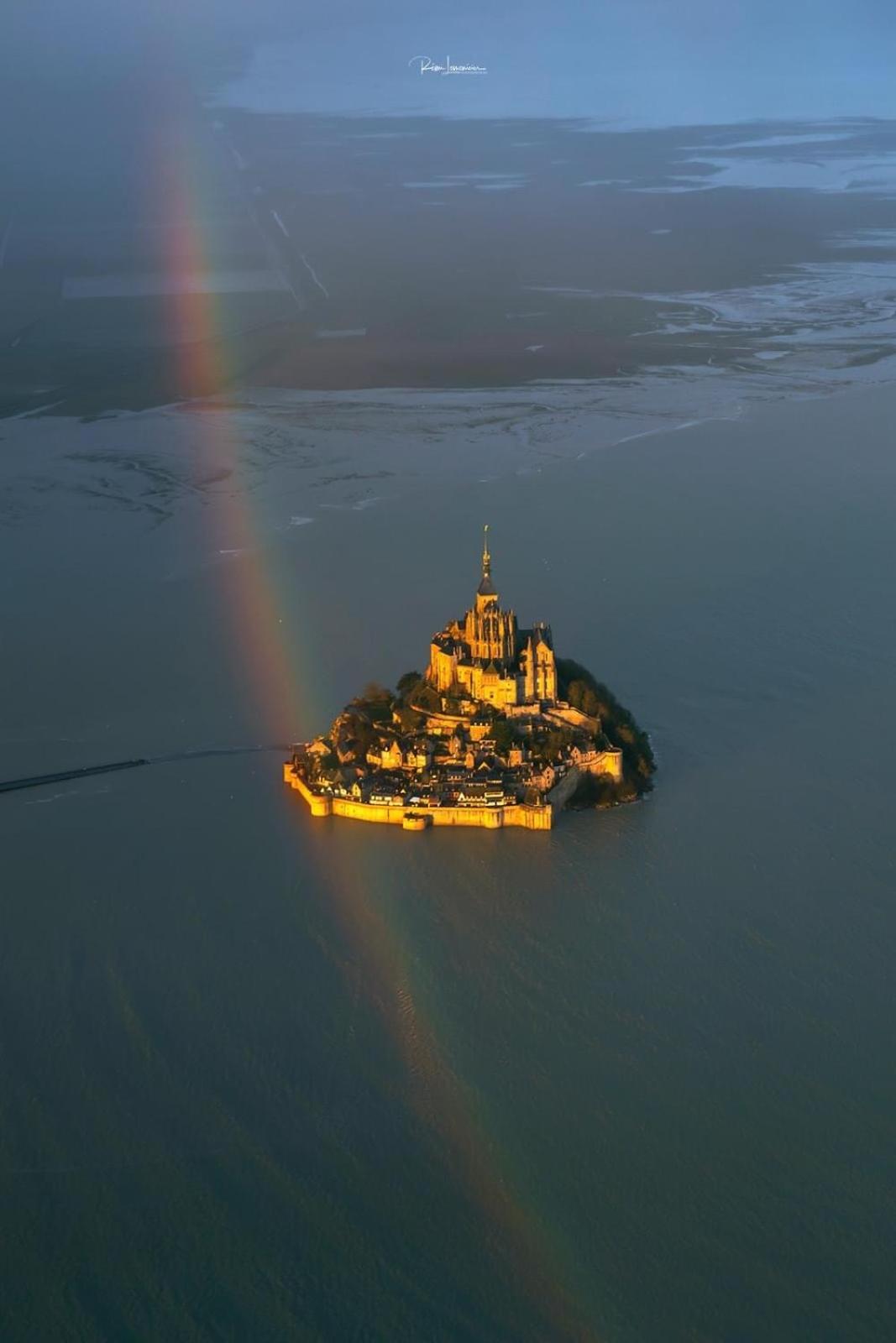 Bed and Breakfast Arc En Ciel Du Mont Pontorson Esterno foto